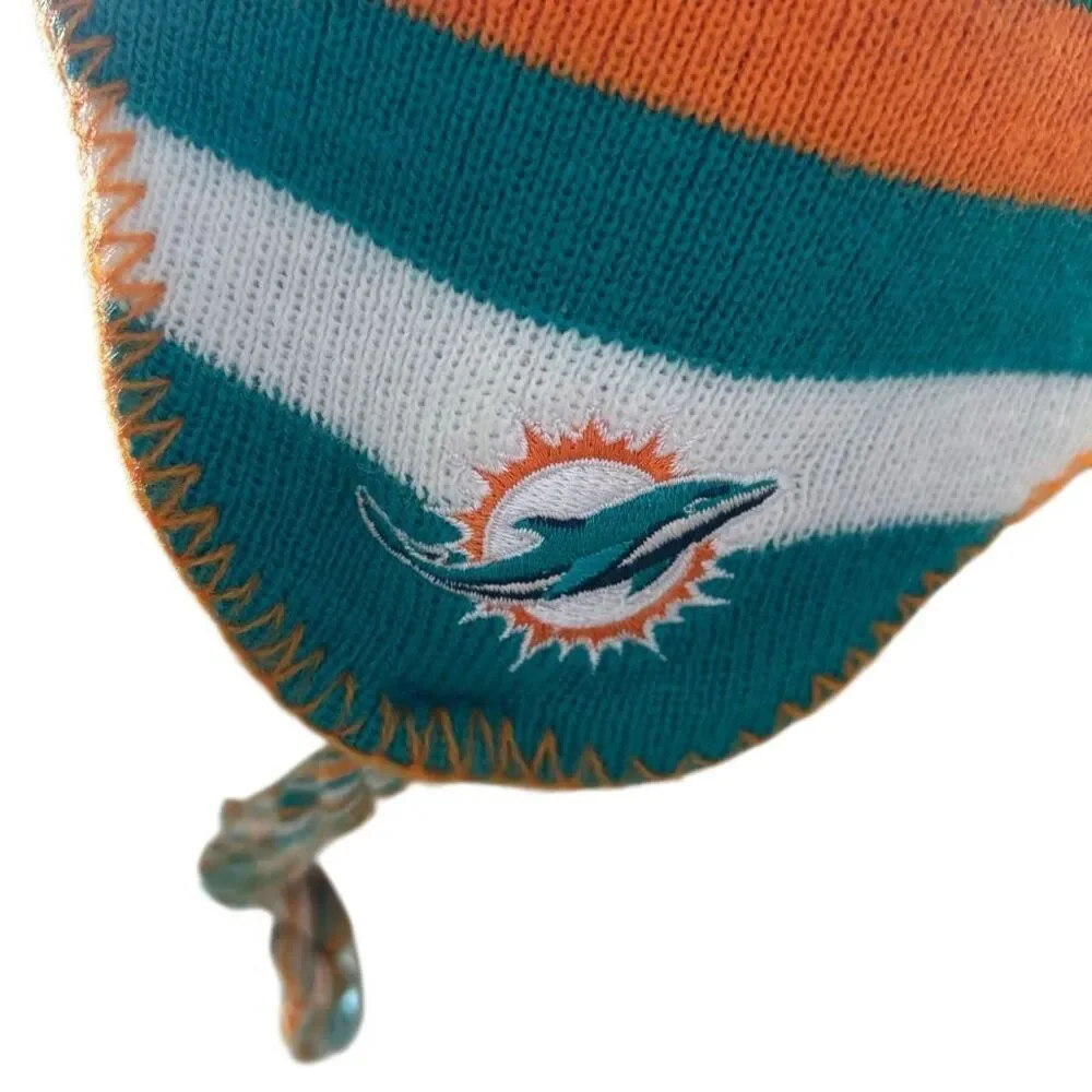 Miami Dolphins Kid’s Knit Cap With Pom